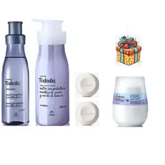 NATURA - Tododia algodon colonia+ crema+ jabones+ desodorante+ regalo