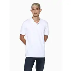 CALVIN KLEIN - POLO M/C SS LIQUID TOUCH INTERLOCK SOLI CK