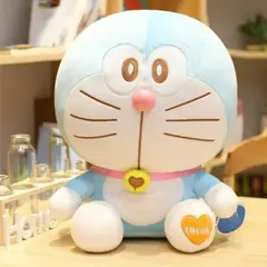 GENERICO - Peluche Doraemon Feliz Importado - Mide 42 cms alto