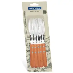 TRAMONTINA - Jgo Tenedores Mesa Dynamic X12 Acero Inoxidable