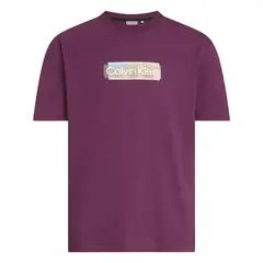 CALVIN KLEIN - CAMISETA LAYERED GEL LOGO T-SHIRT CK