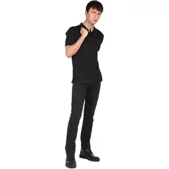 CALVIN KLEIN - POLO M/C SS LIQUID TOUCH INTERLOCK SOLI CK