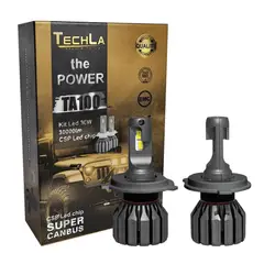 JET - Kit Focos Led TA100 Techla altas o bajas H4 30000lm