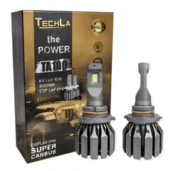 JET - Kit Focos Led TA100 TechLa Original 9005 Cambus Auto