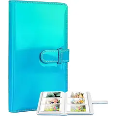 GENERICO - ALBUM PARA FOTOS INSTAX MINI AZUL BRILLANTE - 96 FOTOS