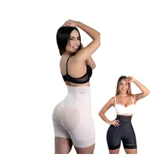 GENERICO - FAJA SHORT LARGO DE POWERNET EFECTO LEVANTA COLA