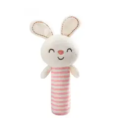 GENERICO - Sonaja de felpa suave para estimulación - conejo