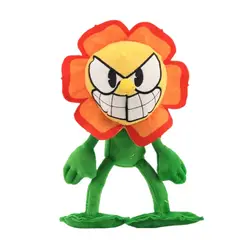 GENERICO - Peluche Cagney Carnation 24 cms - Peluche Cuphead