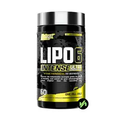 NUTREX RESEARCH - LIPO 6 BLACK INTENSE - QUEMADORES DE GRASA - NUTREX