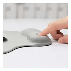 RYBIU IMPORT - Base para Mouse de PC en Color Gris Y+Regalo Stickers