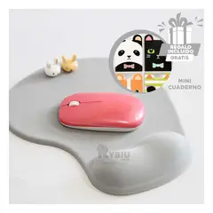 RYBIU IMPORT - Alfombrilla para Muñeca en Gris Y+Regalo Ligas para Peinar