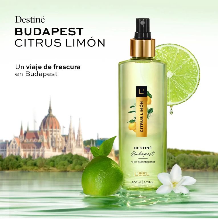 Colonia de mujer Budapest Citrus Limón 200 ml