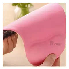 RYBIU IMPORT - Base para Mouse de PC en Color Rosado Y+Regalo Stickers