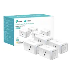 KASA - Enchufe Smart PACK X4 con temporizador Alexa Homekit Google