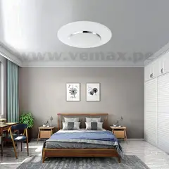 GENERICO - Plafón Led Ring Luz Calida-Neutra-Fria