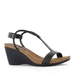 ECCO - Sandalias Mujer Sofi36 Negro Cuero Natural