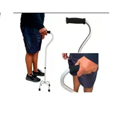 GENERICO - Bastón de interrogación de 4 puntos