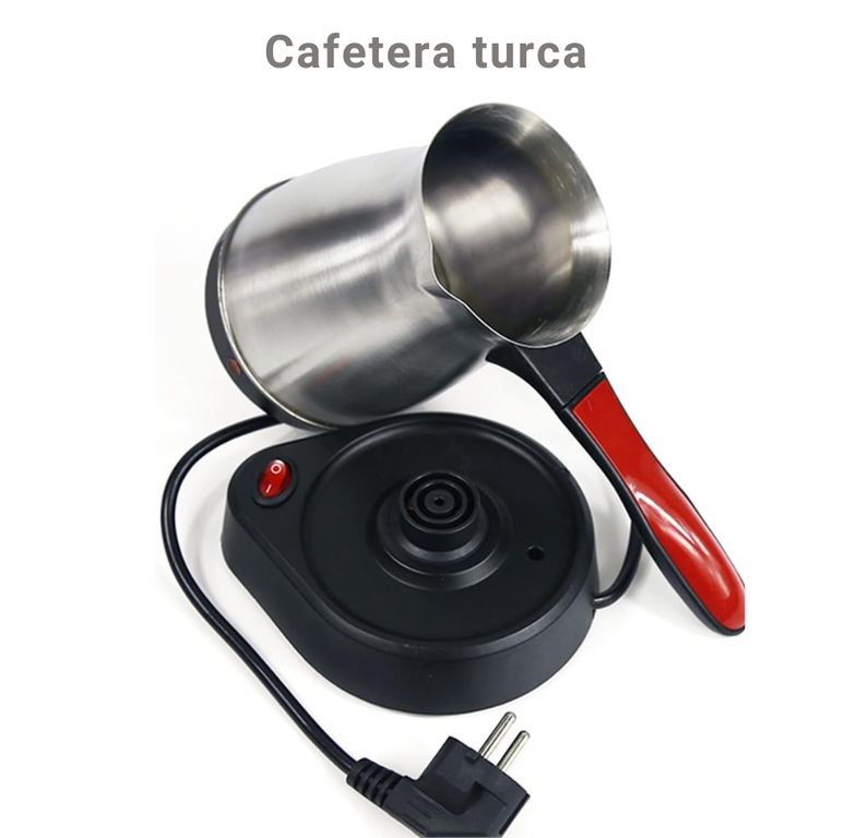 Cafetera jarra turca de acero inoxidable