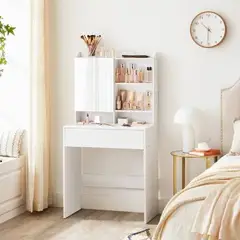 NACION MUEBLES - TOCADOR PAULA COLOR BLANCO NM