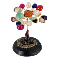 GENERICO - Arbolito de la Suerte con piedras Artesanía Peruana