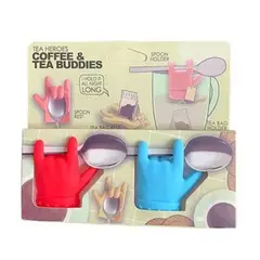 AURELA - Soporte para cuchara de té con forma de Rock and Roll