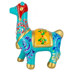 GENERICO - Llamita de cerámica Artesanal Peruano Artesanias