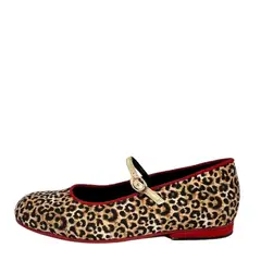 SAPATU - BALLERINAS MUJER MARY JANE PRINT ROJODORADO