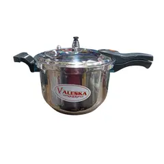 VALESKA - Olla a presión 7 L acero inoxidable marca