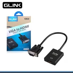 GLINT - Adaptador VGA a HDMI 2k 60Hz Glink GL-009