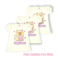 GENERICO - POLO CAPIBARA PARA NIÑA