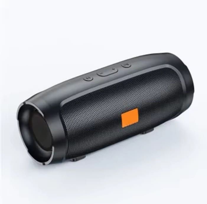 Parlante Portátil Con Bluetooth Color Negro