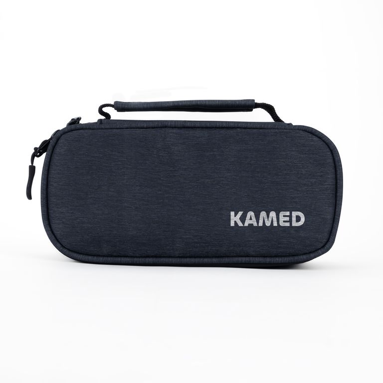 Estuche Porta Insulina Kamed Gris Oscuro Jaspeado