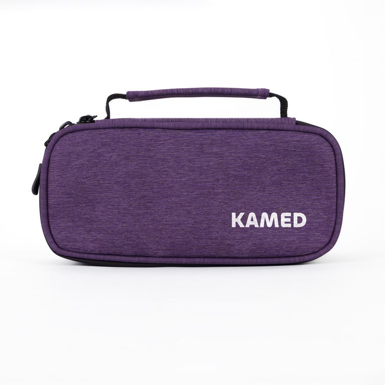Estuche Porta Insulina Kamed Morado Jaspeado