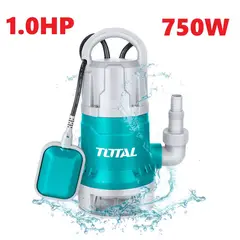 TOTAL TOOLS - BOMBA SUMERGIBLE TOTAL AGUA SUCIALIMPIA 750W DRENAJE - TWP87506-5