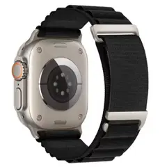 URVOI - Correa Alpine Loop C-Hook Para Apple Watch Color Negro