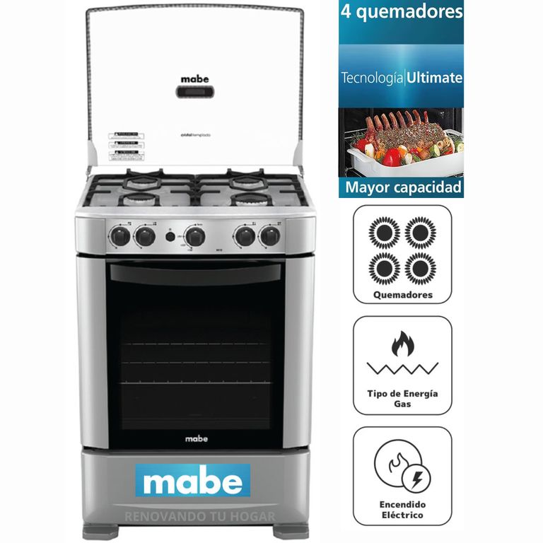 Cocina a gas 4 Hornillas CMP6010FG0