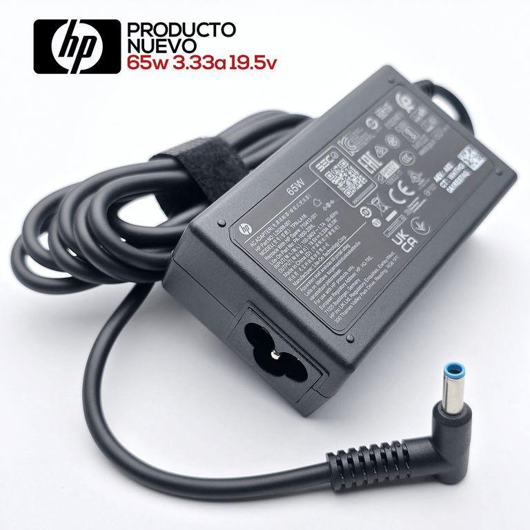 Cargador ORIGINAL 65w 3-33a 19-5v nuevo en caja