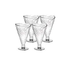 SUMO - Set x 4 Copas de Helado diseño Cono 210 ml