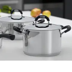 TRAMONTINA - Olla Alta Acero Duo Silicone 24Cm 770L -