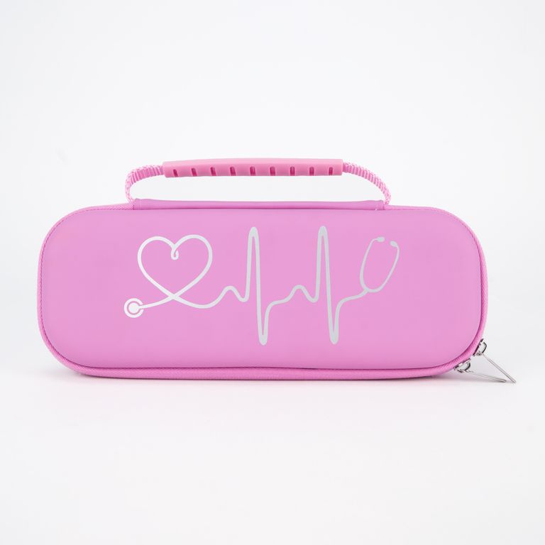 Estuche para Estetoscopio y Accesorios Clásico Rosado Bebé