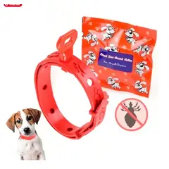 GENERICO - PACK DE 3 Collares Antipulgas Para Mascotas Perros Gatos
