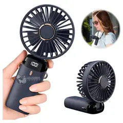 GENERICO - Ventilador De Mano Con Función Recargable Con Base