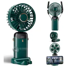 GENERICO - Ventilador De Mano Con Función Recargable Con Base