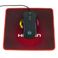 HALION - MOUSE RGB 7200 DPI + PAD GAMING LOTUS HA-M264P