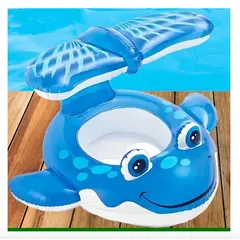 GENERICO - FLOTADOR INFLABLE FORMA DE BALLENA