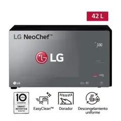 LG - Horno Microondas MH8296DIR EasyClean 42L