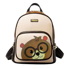 OEM - Mochila Exclusiva Piton Bear Cuero Pu Premium