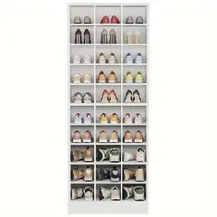 NACION MUEBLES - ZAPATERA ROLO COLOR BLANCO NM