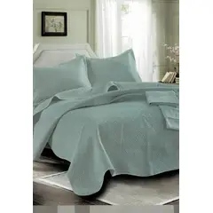 MINGDA - Set de Cubrecama QUEEN + Sabanas + Fundas 100% Algodón