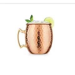 MORITA BAG STORE - MUG DE COBRE MOSCOW PARA BEBIDA FRÍA